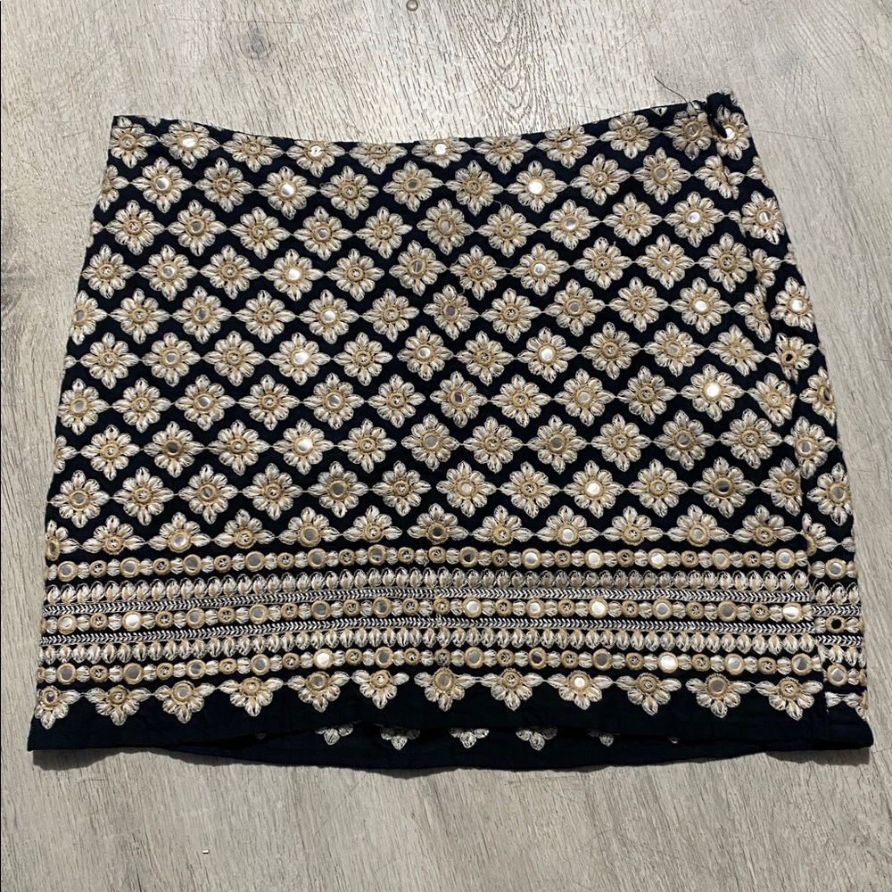Chelsea & Violet Mirror Mini Skirt